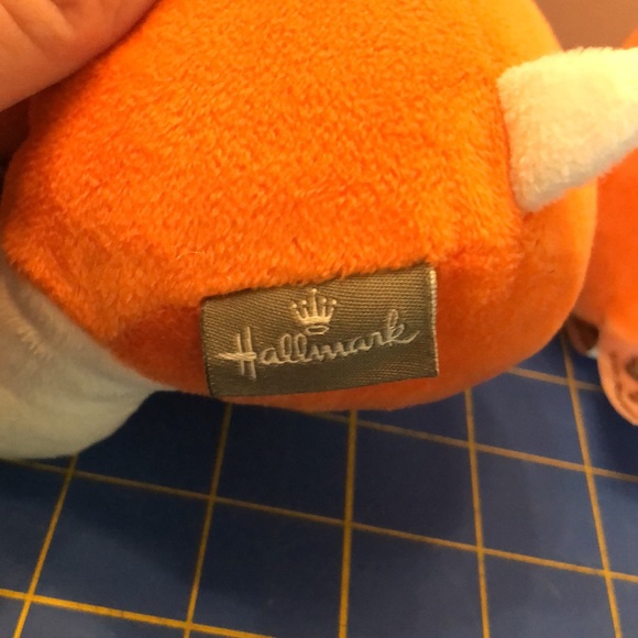 Hallmark Snoopy in Pumpkin Outfit 9 inches and Squishmallow 4 inch Pumpkin Plush - Picture 3 of 4